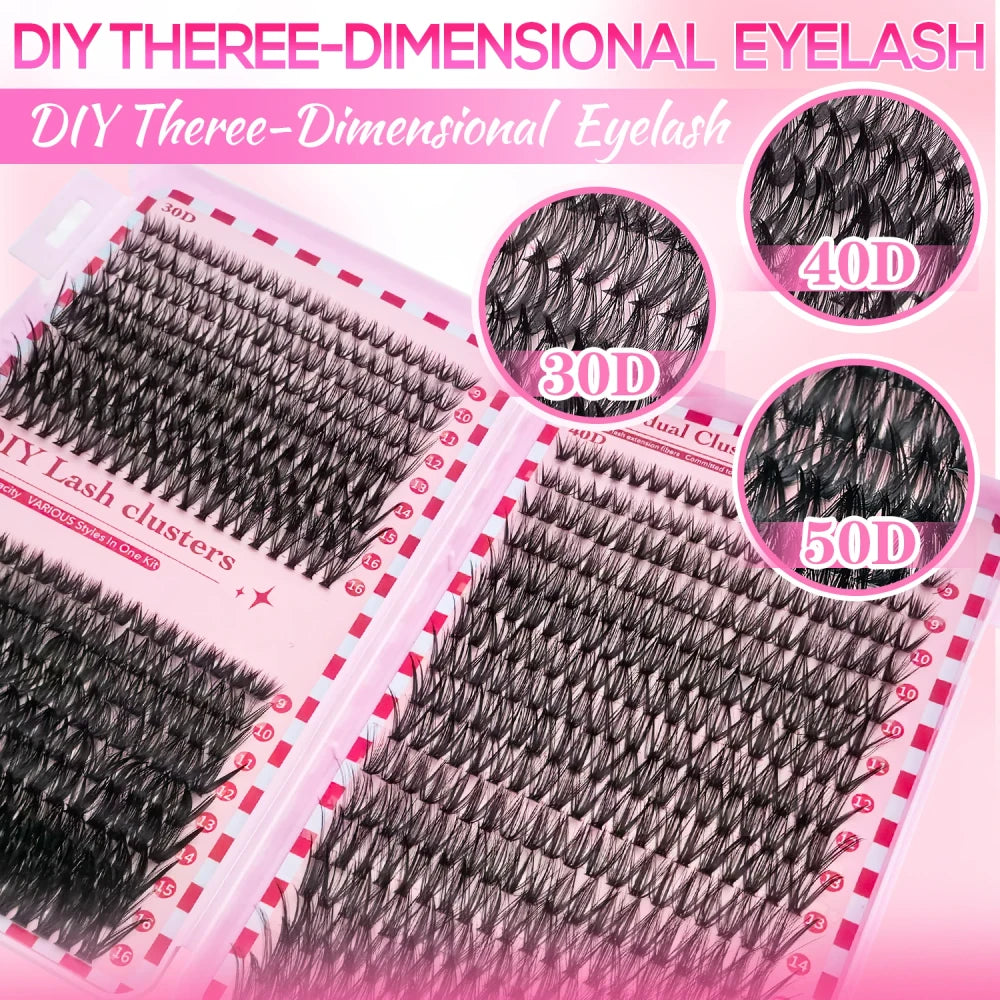 DIY Lash Extension Cluster Kit