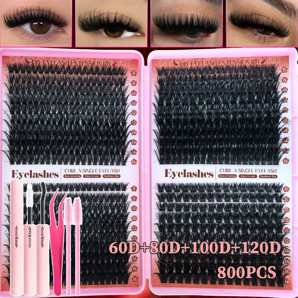 DIY Lash Extension Cluster Kit
